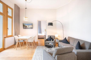 Designerwohnung in alter Villa für Familien, mit Terrasse und 2 Schlafzimmern